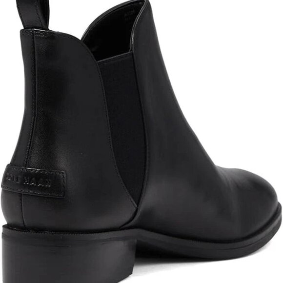 NIB COLE HAAN Laina Bootie -> Black Leather, 8.5 - Picture 2 of 6